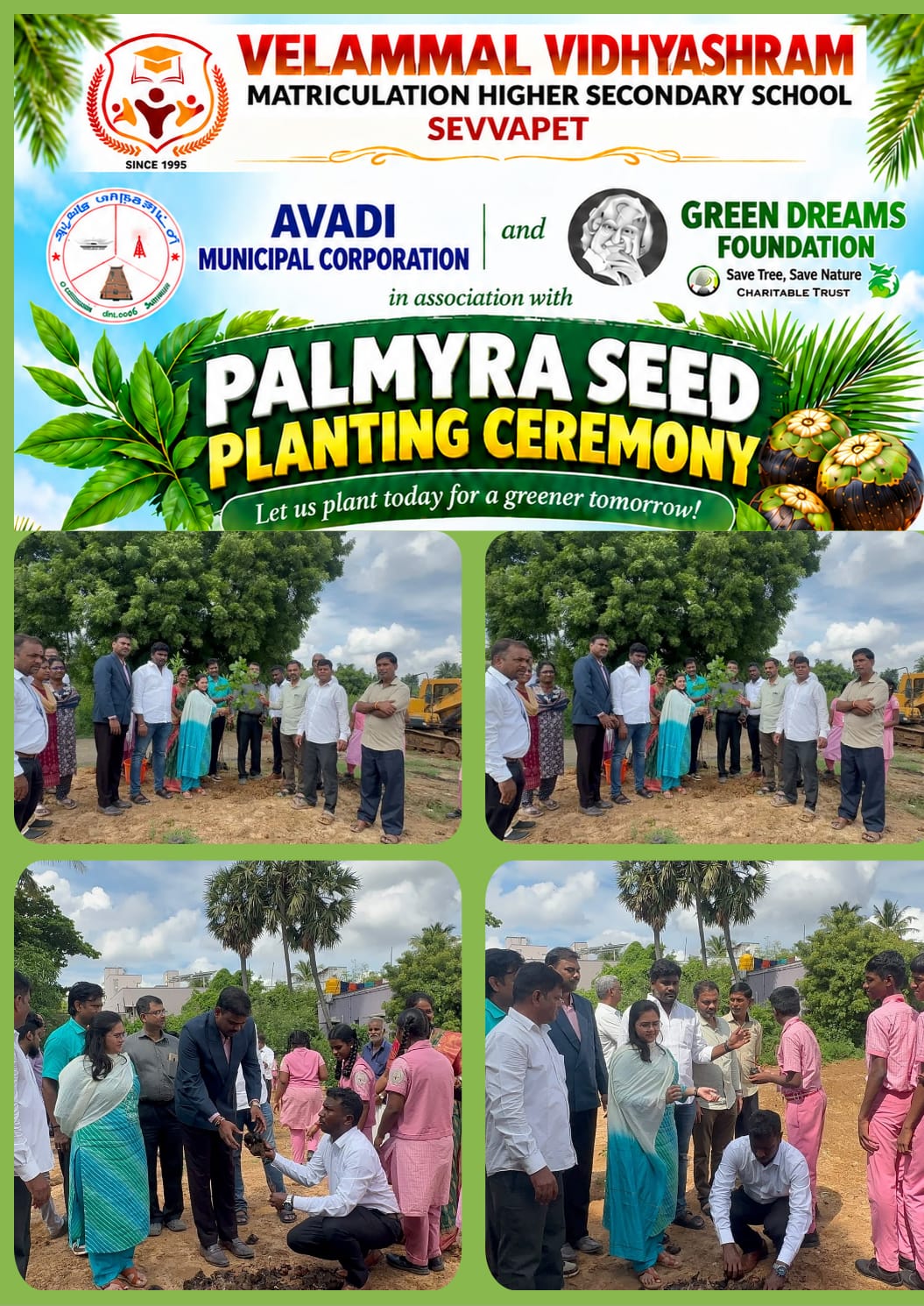 Palmyra Seed Planting Ceremony